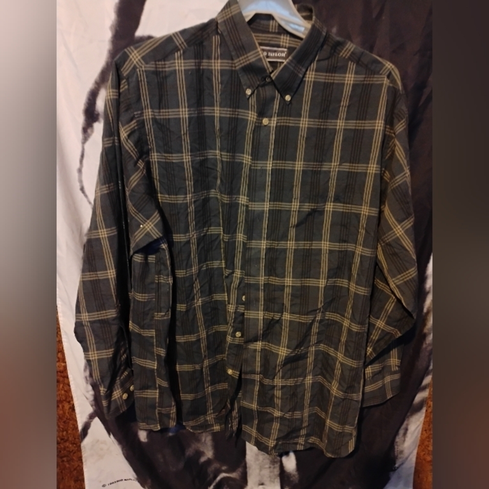 A David Taylor Plaid Shirt